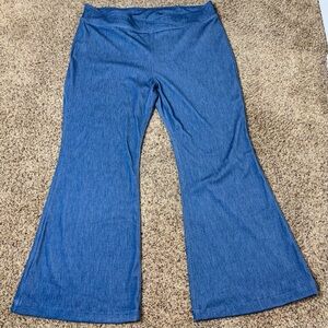 HalaraMagic™ plus size High Waist cross over super flare jeans size 3xl